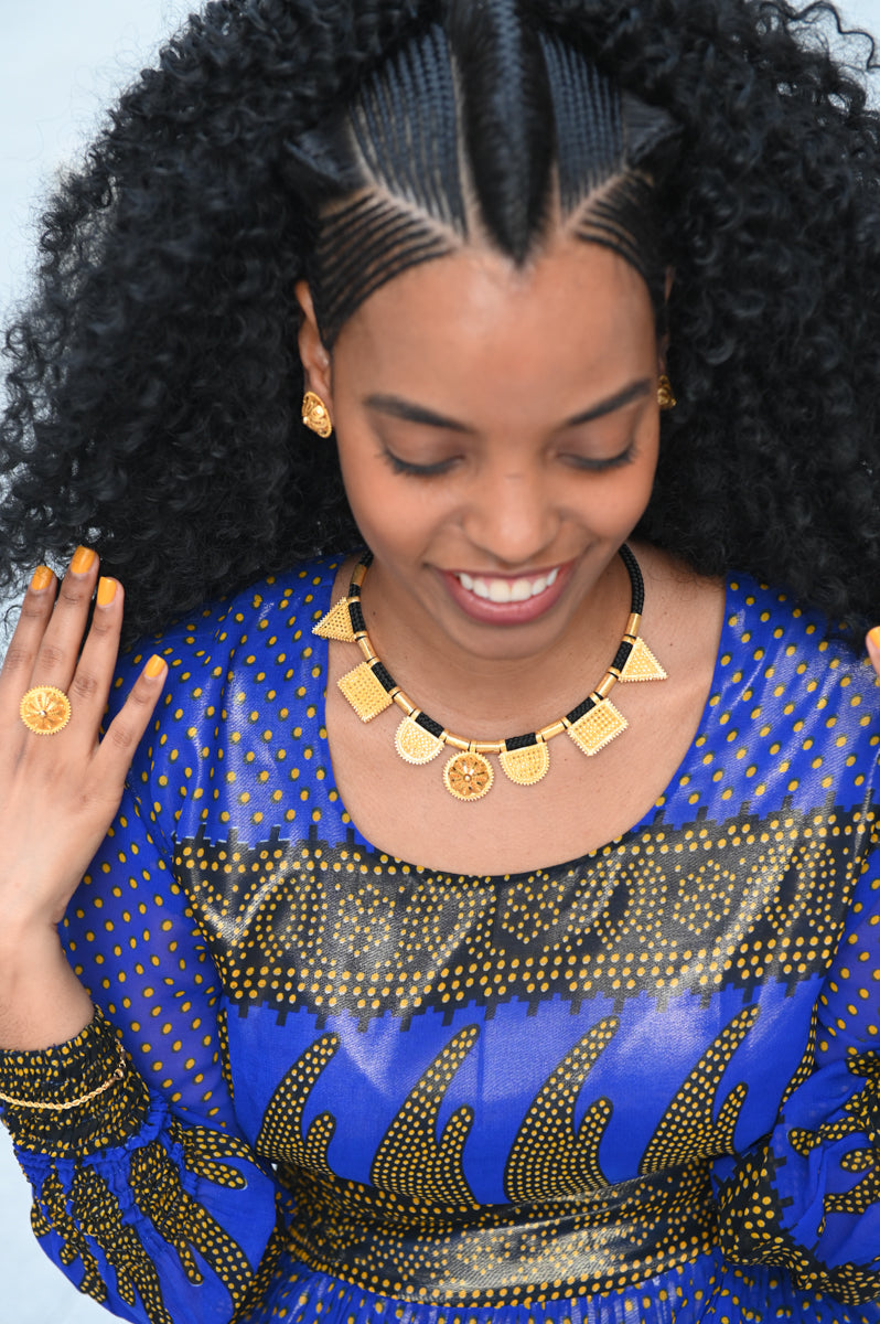 Modern Habesha Sets – Tagged Ethiopian Gold– Azmara Gold