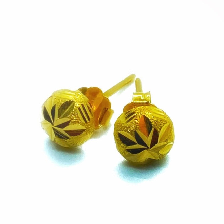 Flower Cut Studs